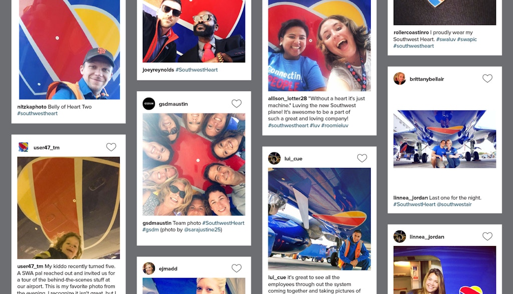 Southwest social media