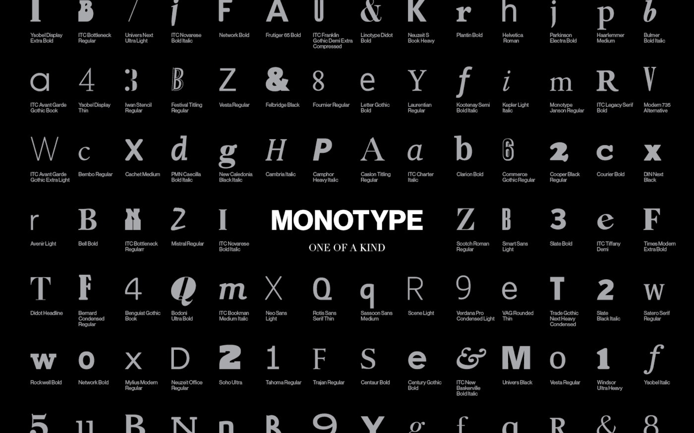 Monotype Pencil to Pixel
