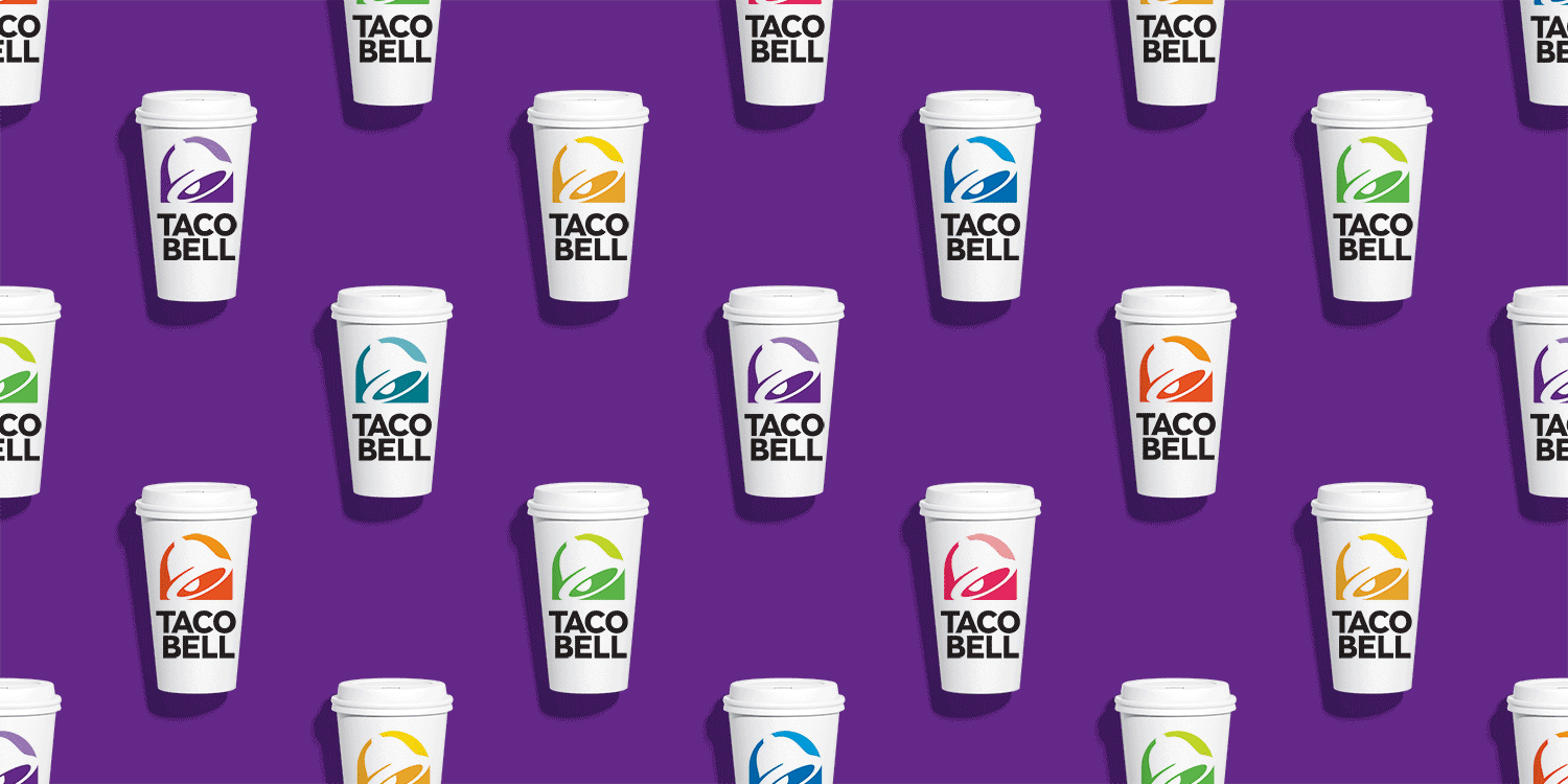 Taco Bell Cups GIF