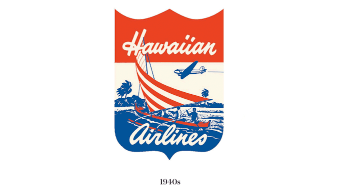 Hawaiian Airlines' logo evolution