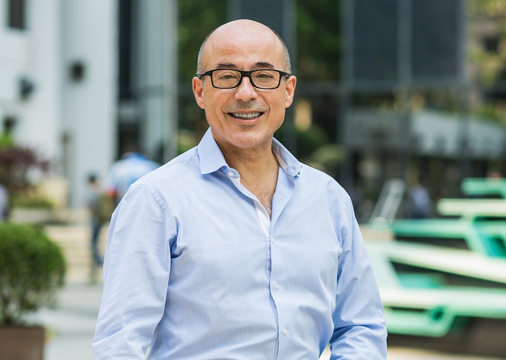 Outdoor photo of Vincenzo Perri, Partner of Creative Director of Asia at Lippincott