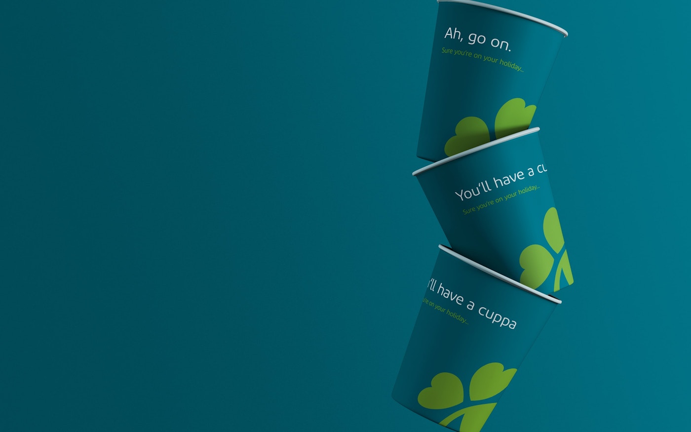 Aer Lingus Cups Branding