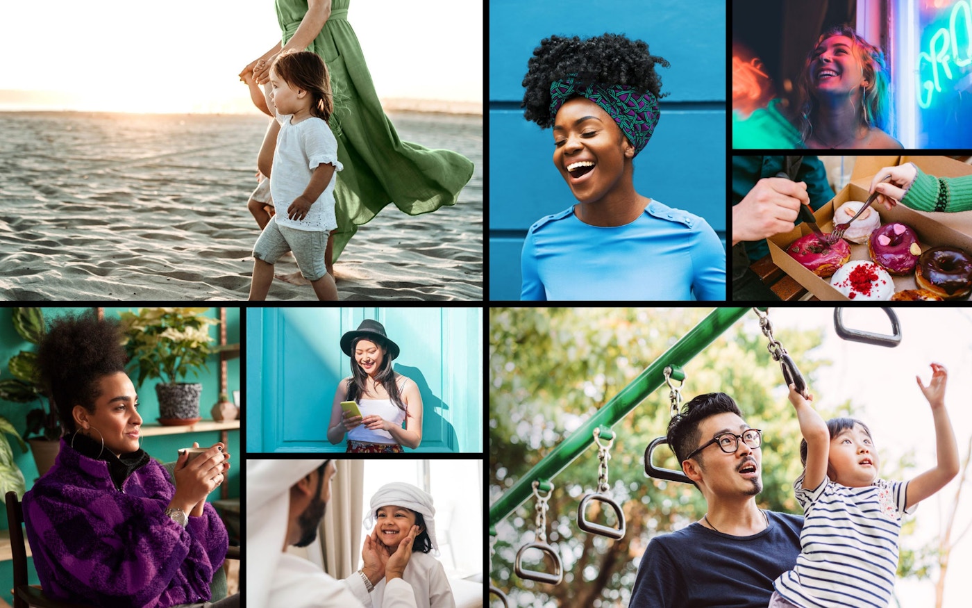 New Standard Chartered photography style