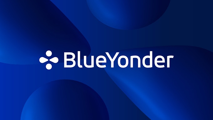 Logo of Blue Yonder, a new brand for JDA Software created by Lippincott