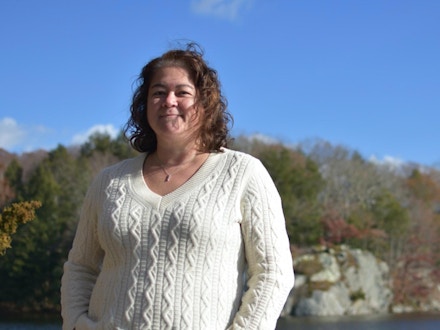 Outdoor photo of Melissa Tait, Partner of Solutions and Engineering at Lippincott